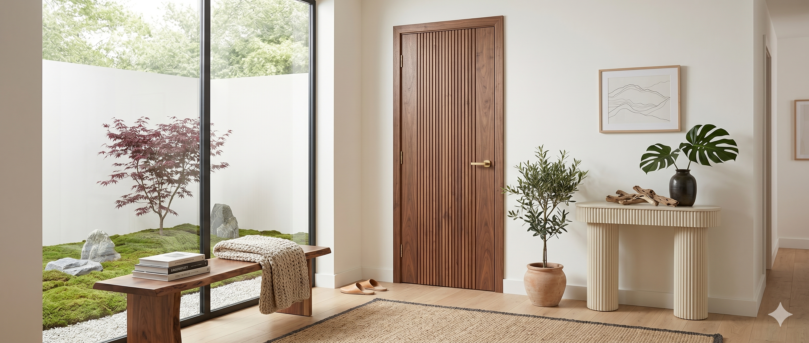 door with furniture